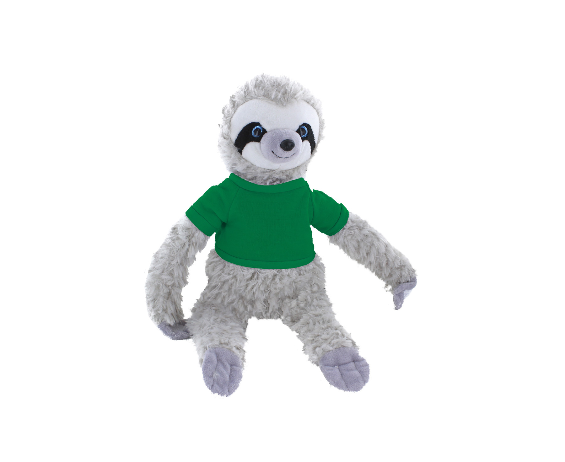 soft plush Sloth with t-shirt 19