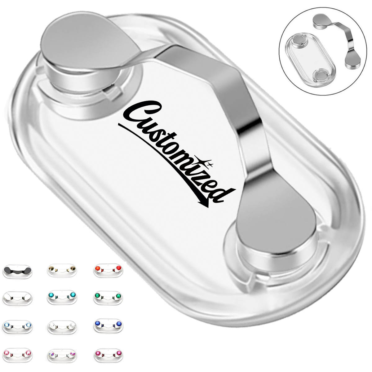 Magnetic Eyeglass Holders Clip Stand 3