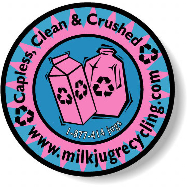 Fluorescent Pink Paper Roll Labels Stock Circle (2" Dia.)