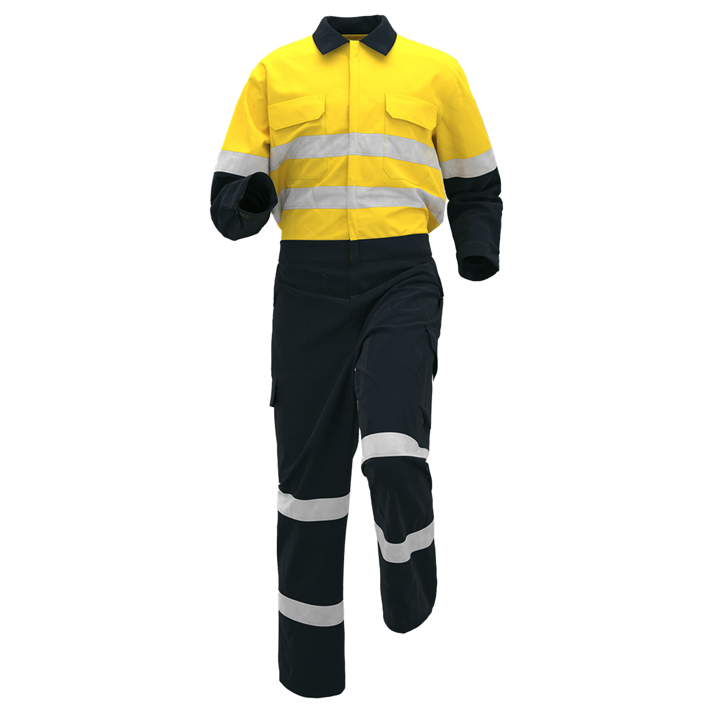 Cotton Fluorescent Reflective Workwear 4
