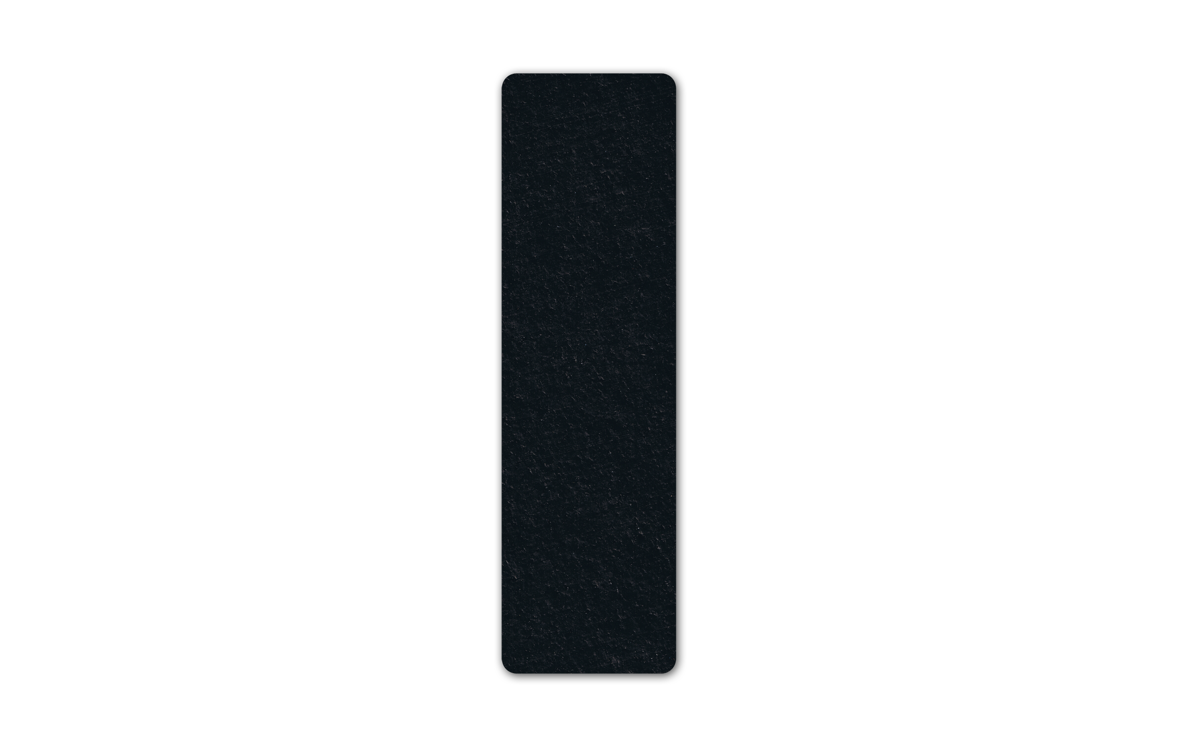 Rectangle Recycled Rubber Bookmark 2