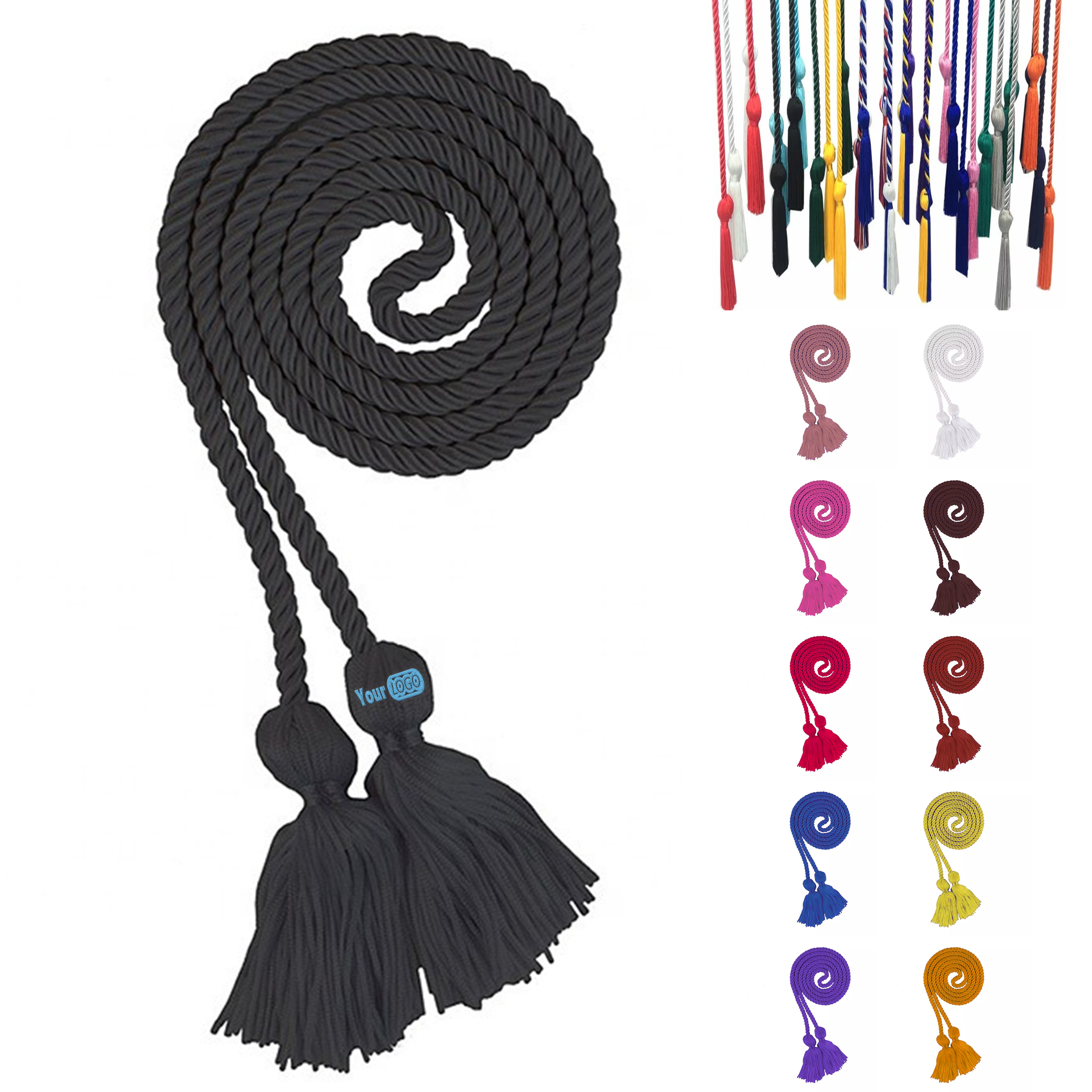 Polyester Graduation Hat Tassel Honor Rope 6