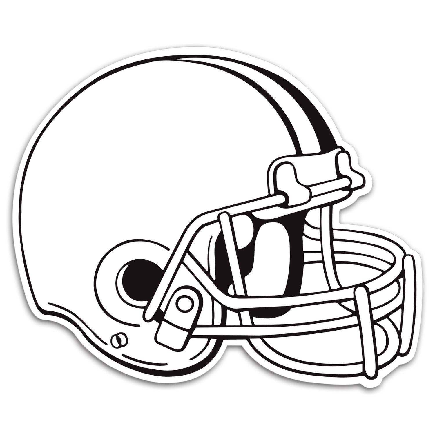 Small Helmet Car Sign Magnet 2