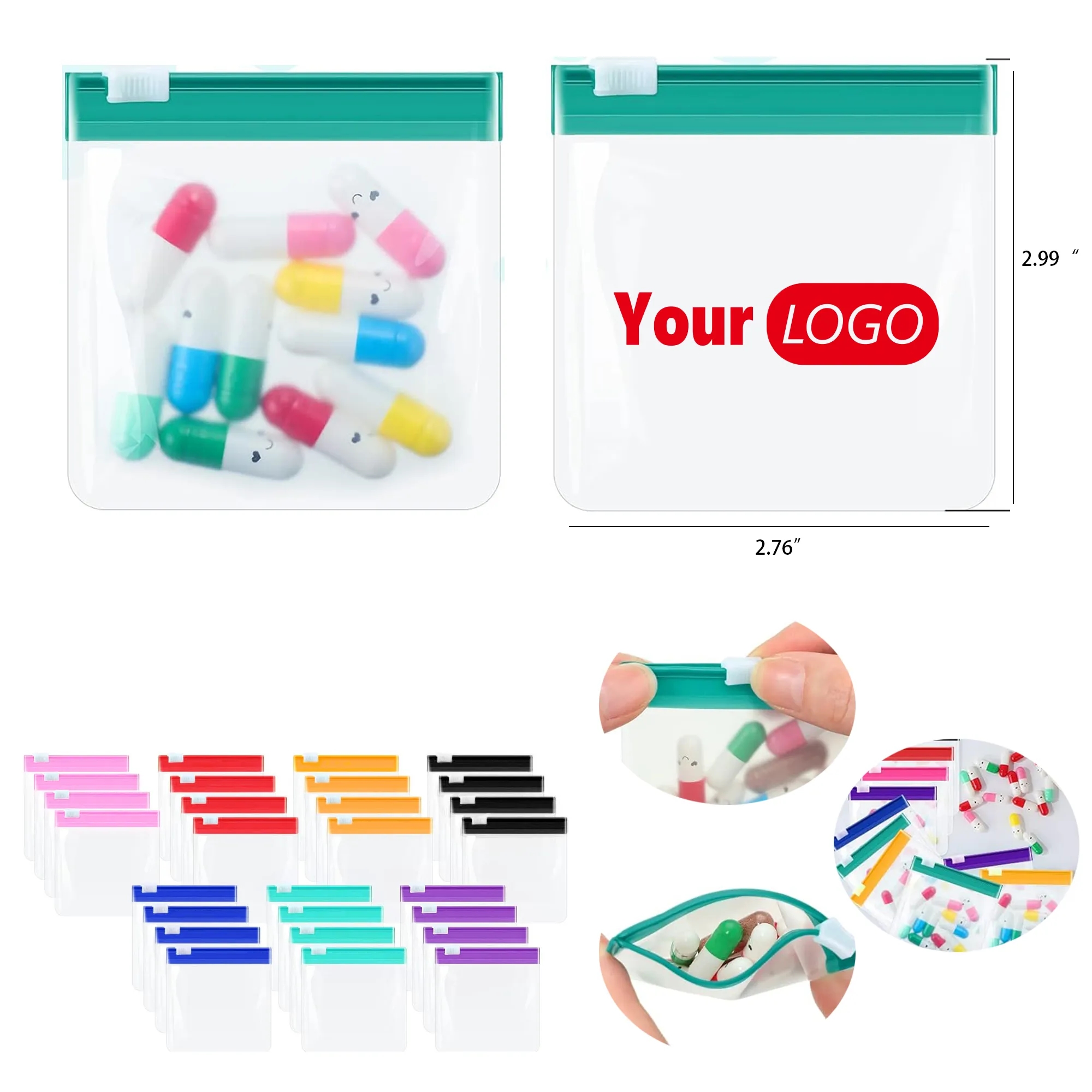 EVA Pill Pouch Bags 2