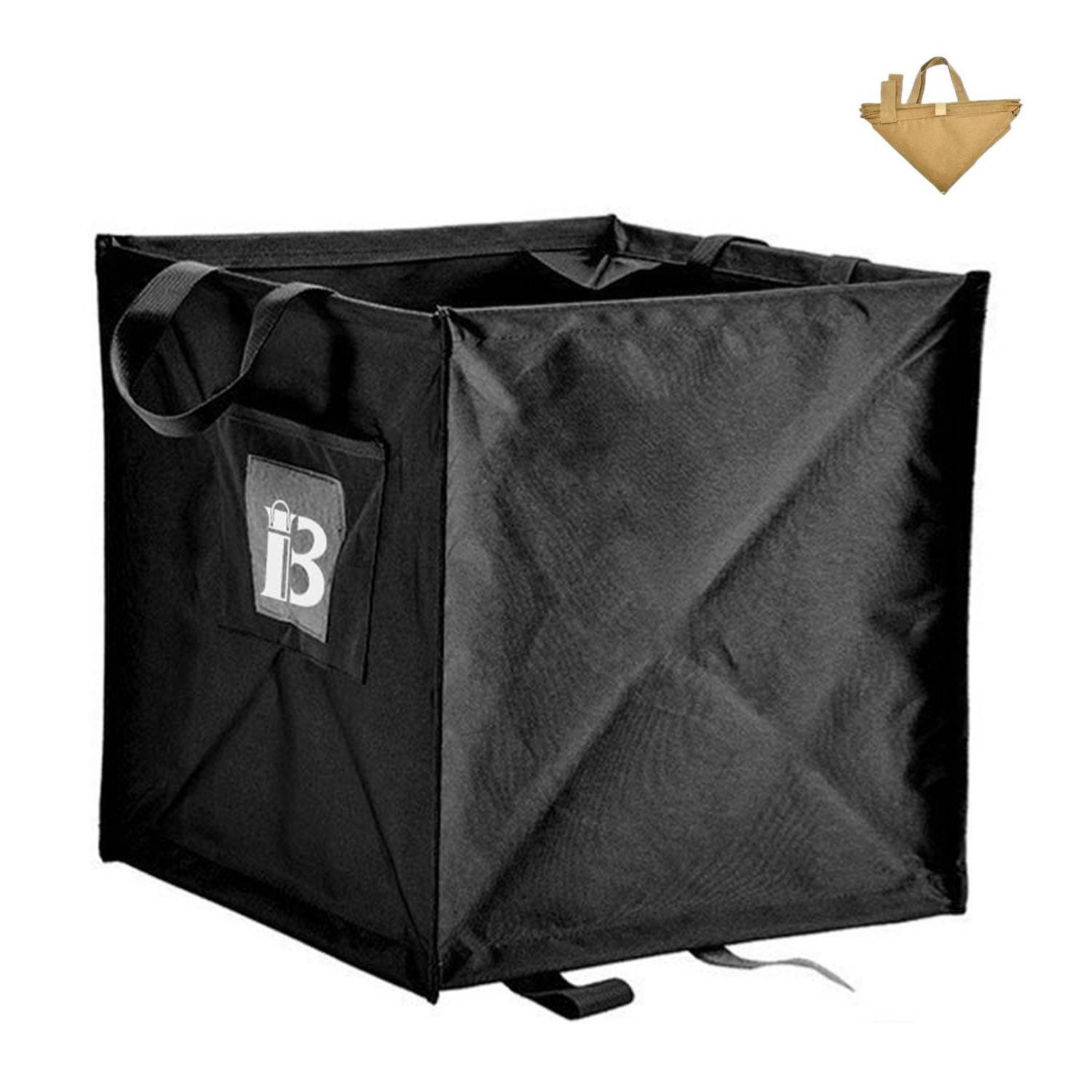 Camping Oxford Fabric Waterproof Folding Trash Can 5