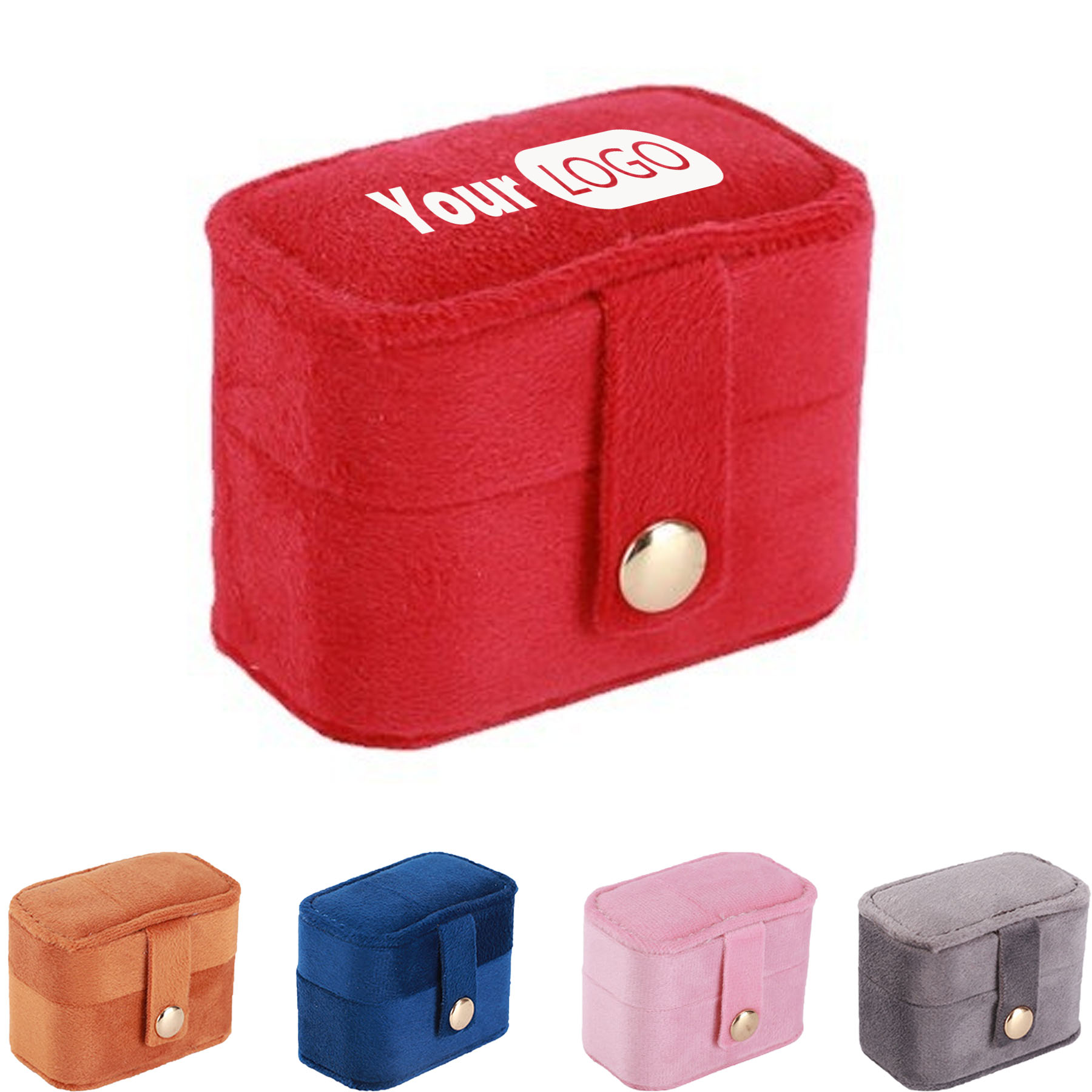Mini Portable Velvet Jewelry Box 6