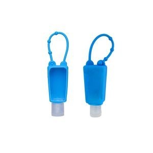 Sanitizer Flip Up Empty Dispenser Bottle With Adjustable Strap 1