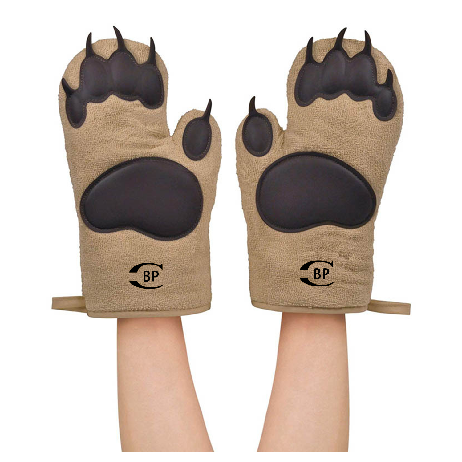 Oven Mitts Bear Hands, Set of 2 3
