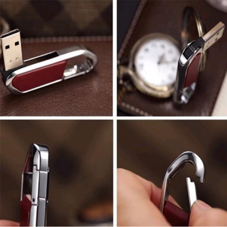 2 GB Carabiner swivel usb drive 4