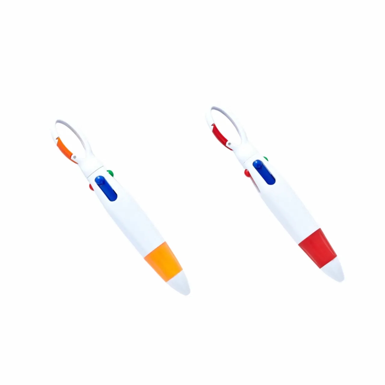 4-Color Ballpoint Pen, Multi-Ink, Clip-On, Office Use 3