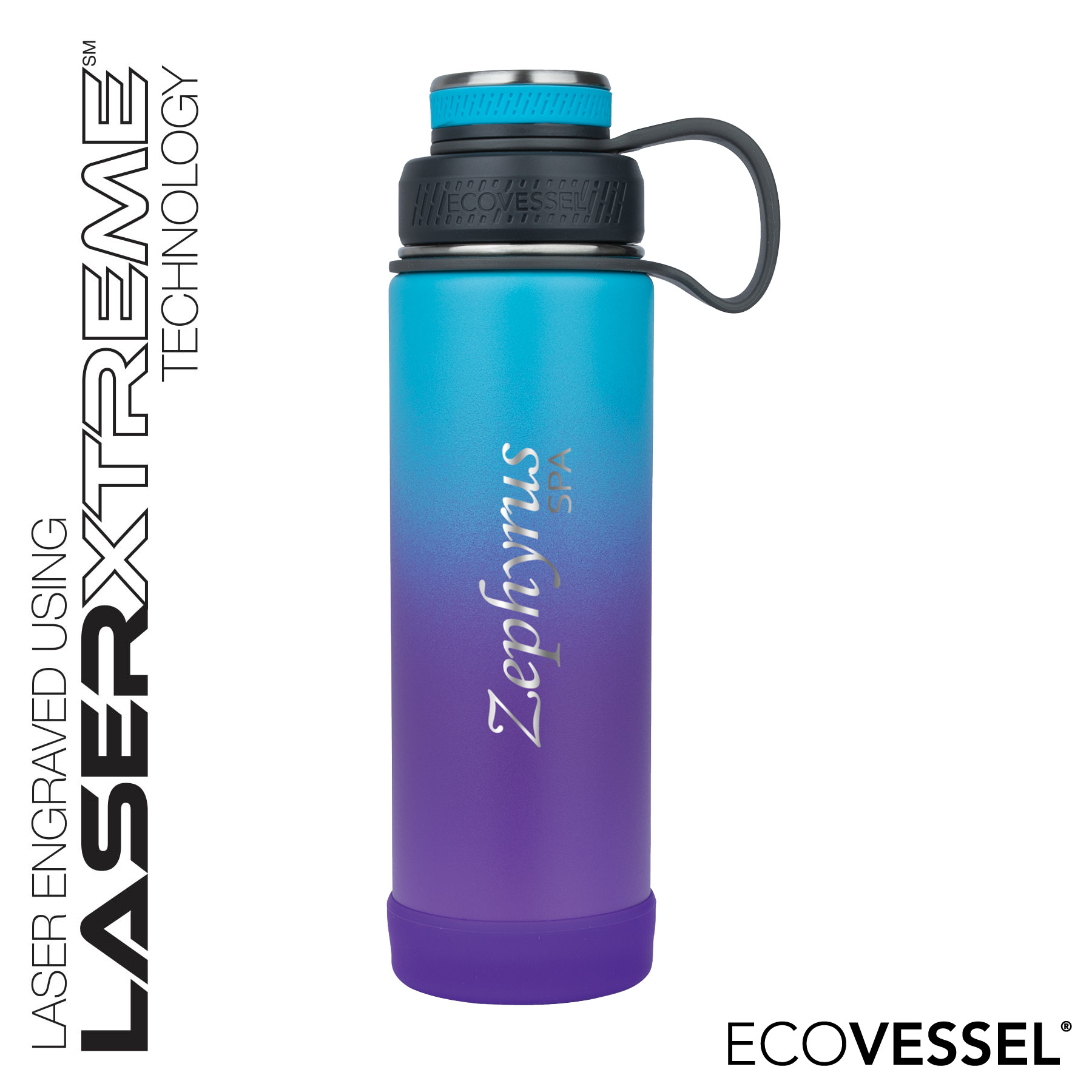 EcoVessel® Boulder 20 oz. Vacuum Insulated Water Bottle 10