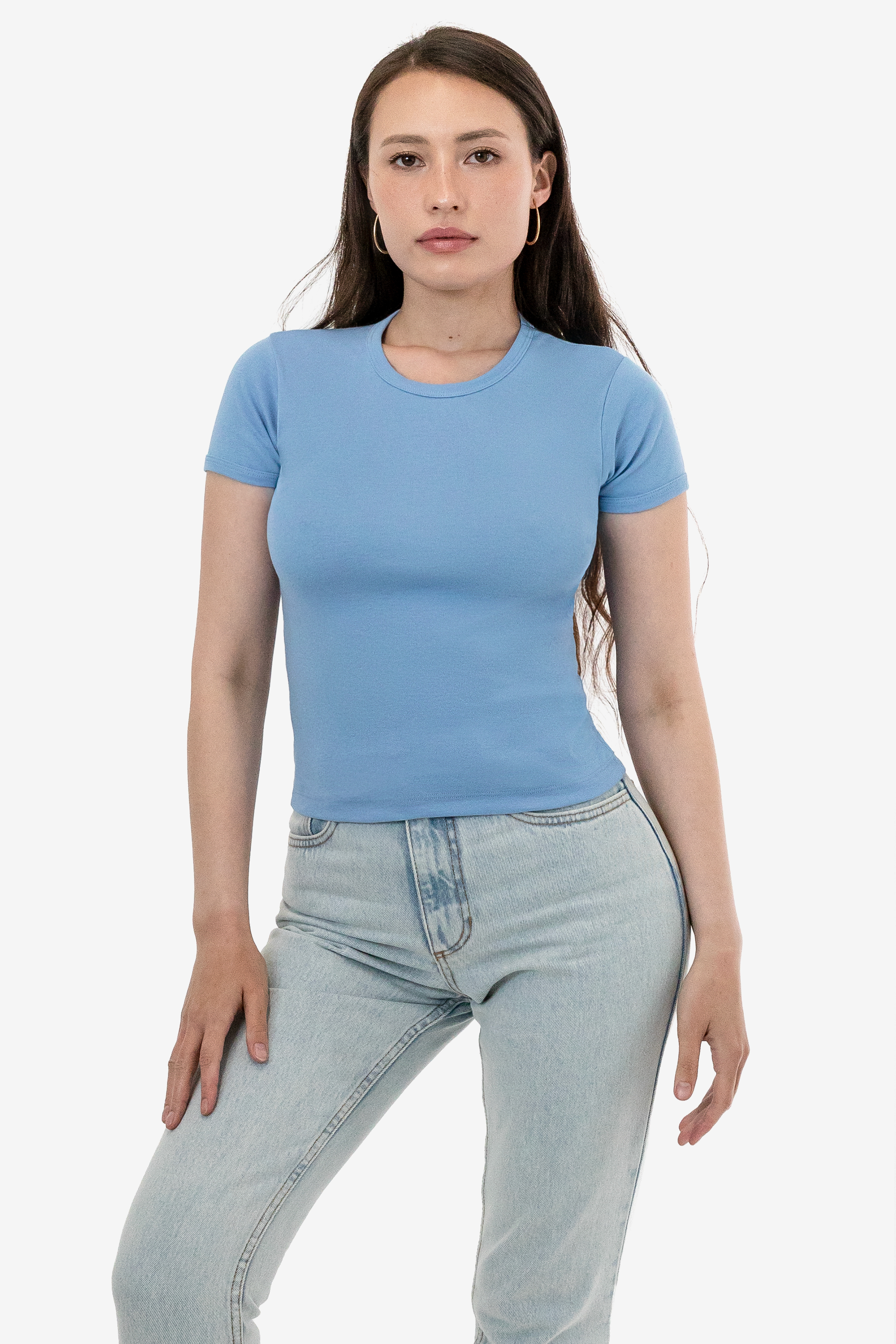 BABY RIB CLASSIC CREW NECK TEE 6