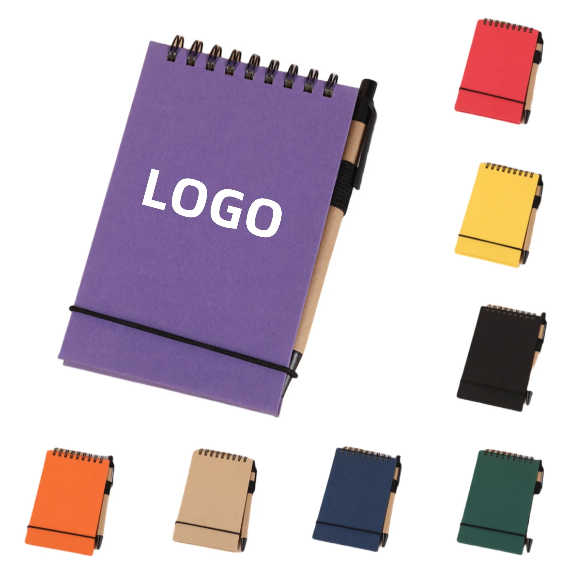 Executive Pocket Memo Pad With Detachable Pages & Pen Loop 6