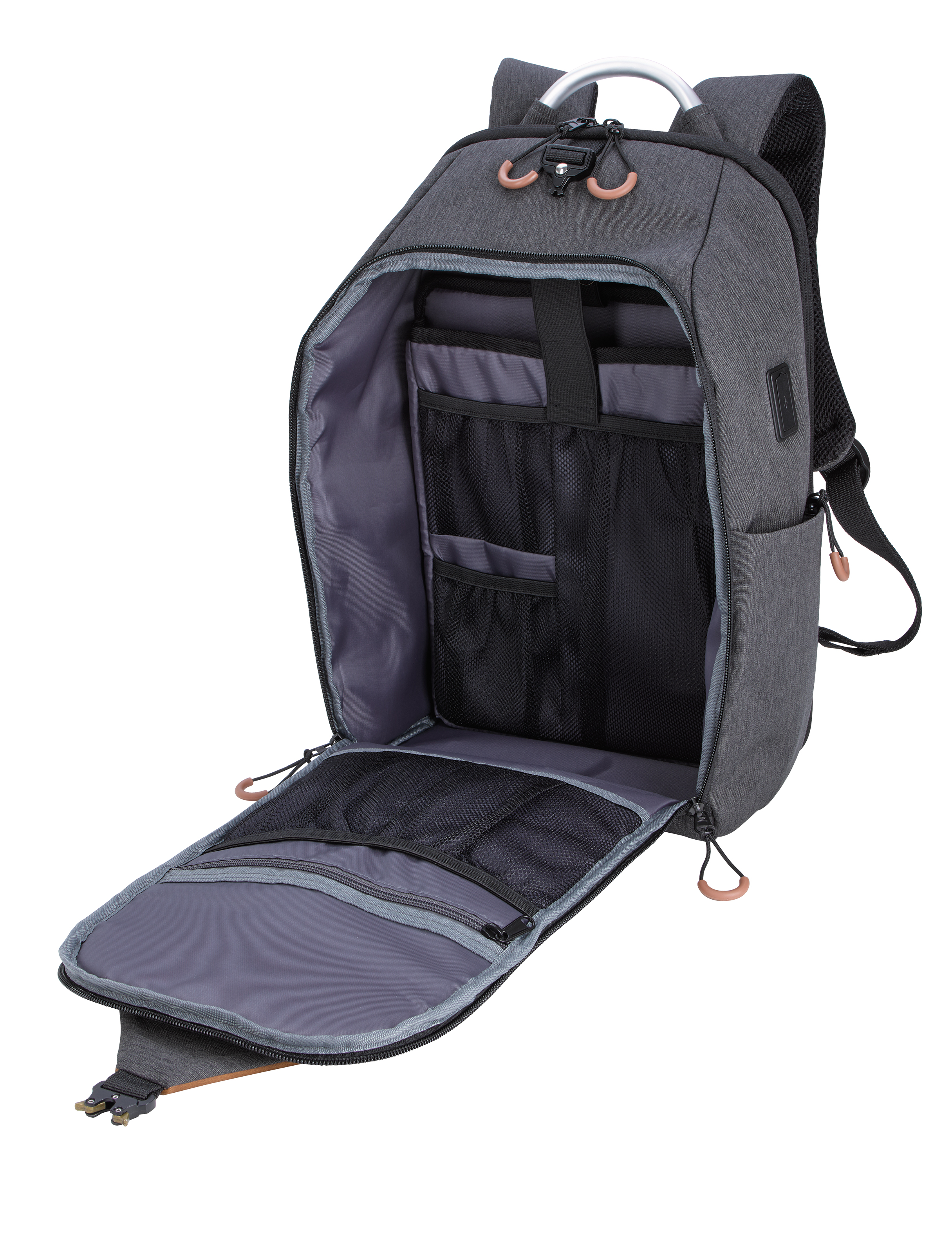 SCX Innovative Design™ Computer Backpack with USB Port 18
