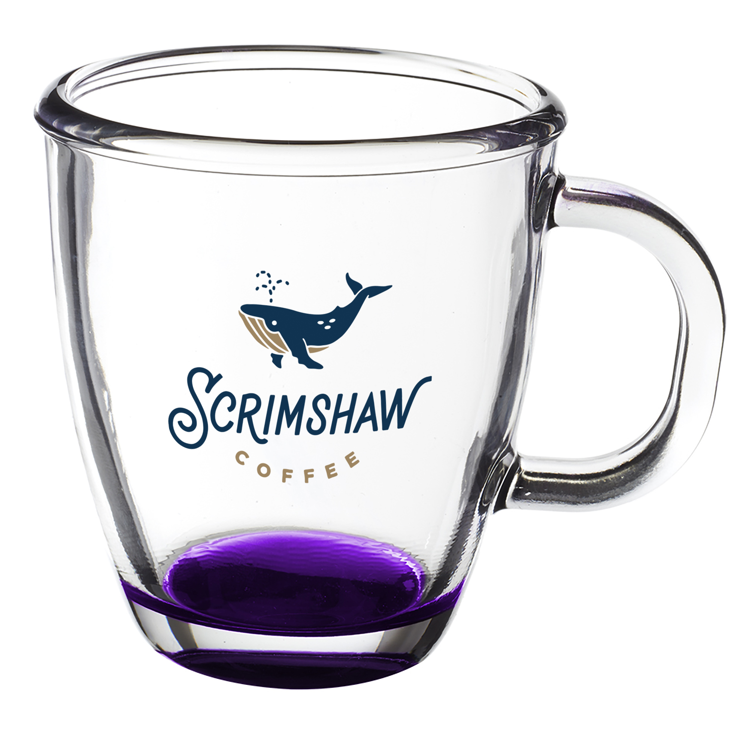 11 oz. London Glass Coffee Mugs 1