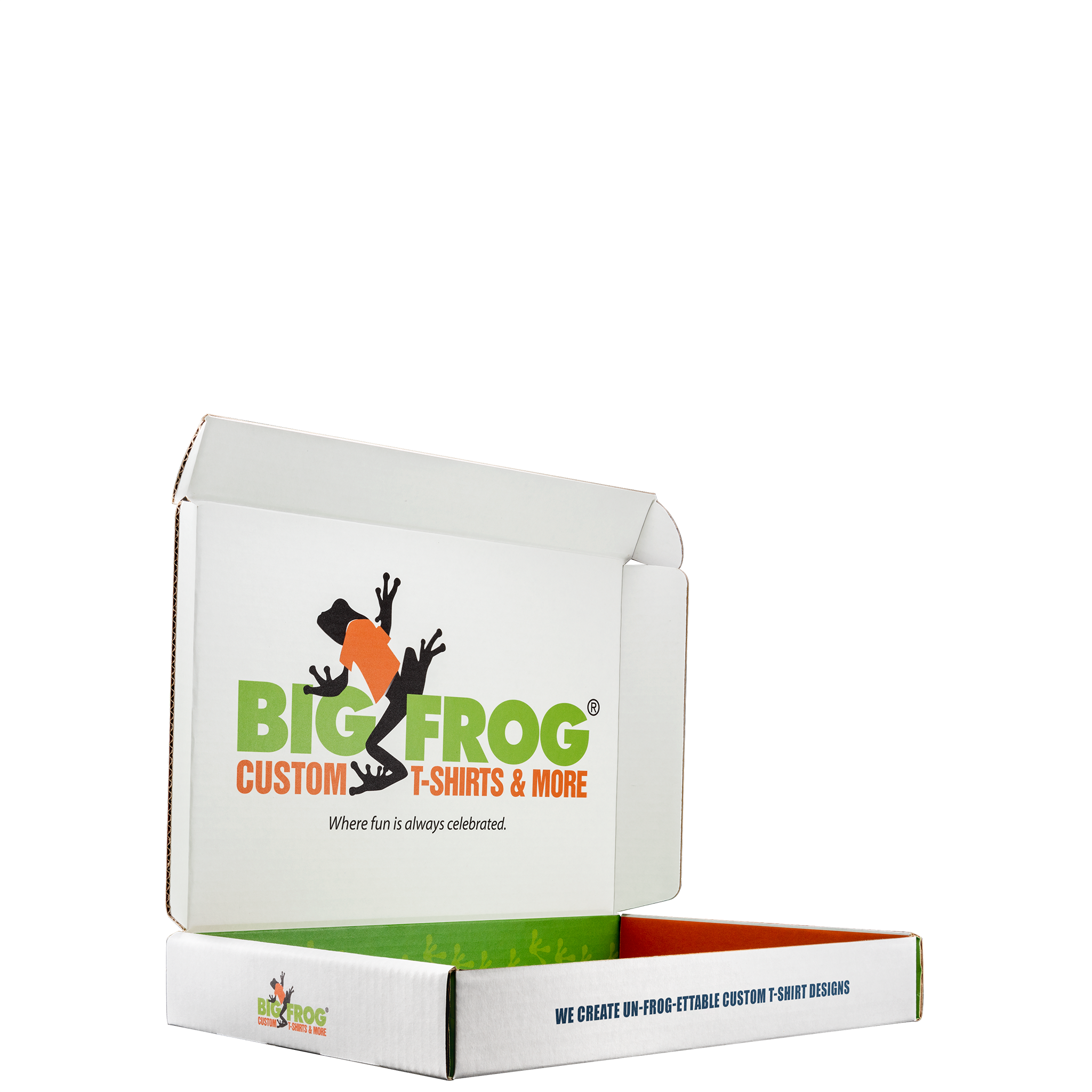Mailing Box, B-Flute14" x 10" x 2" - White - D - 280 sq in 2