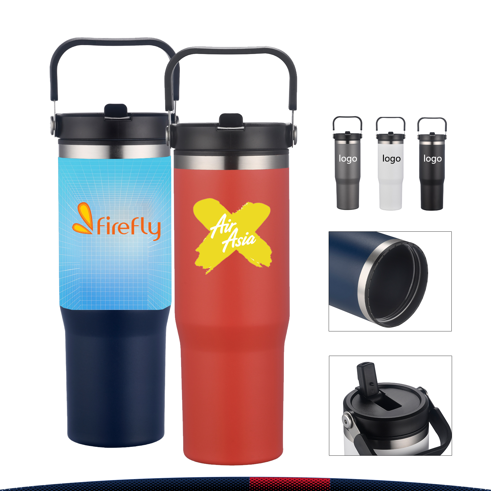 30 oz. Sleek Travel Mug 5