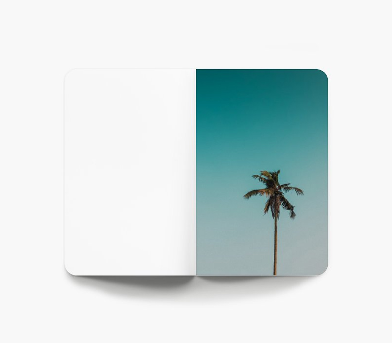 Softcover Notebook with Soft Touch Lamination - Small 3