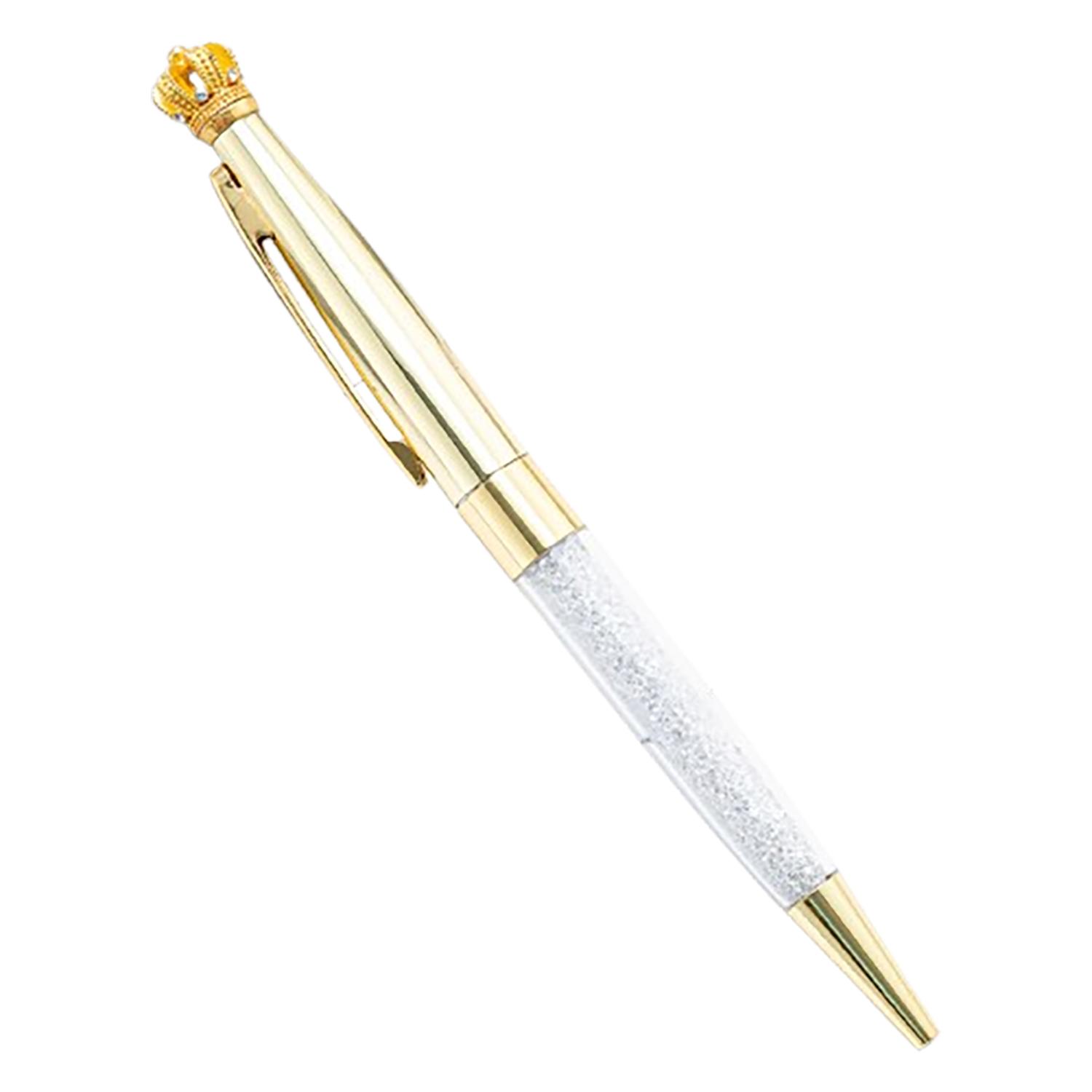 Crystal Crown Retractable Ballpoint Pen 3