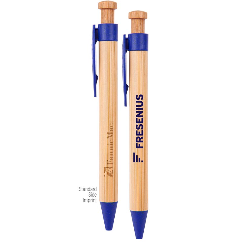 The Camden Bamboo Retractable Wheat Straw Eco-Pen 3