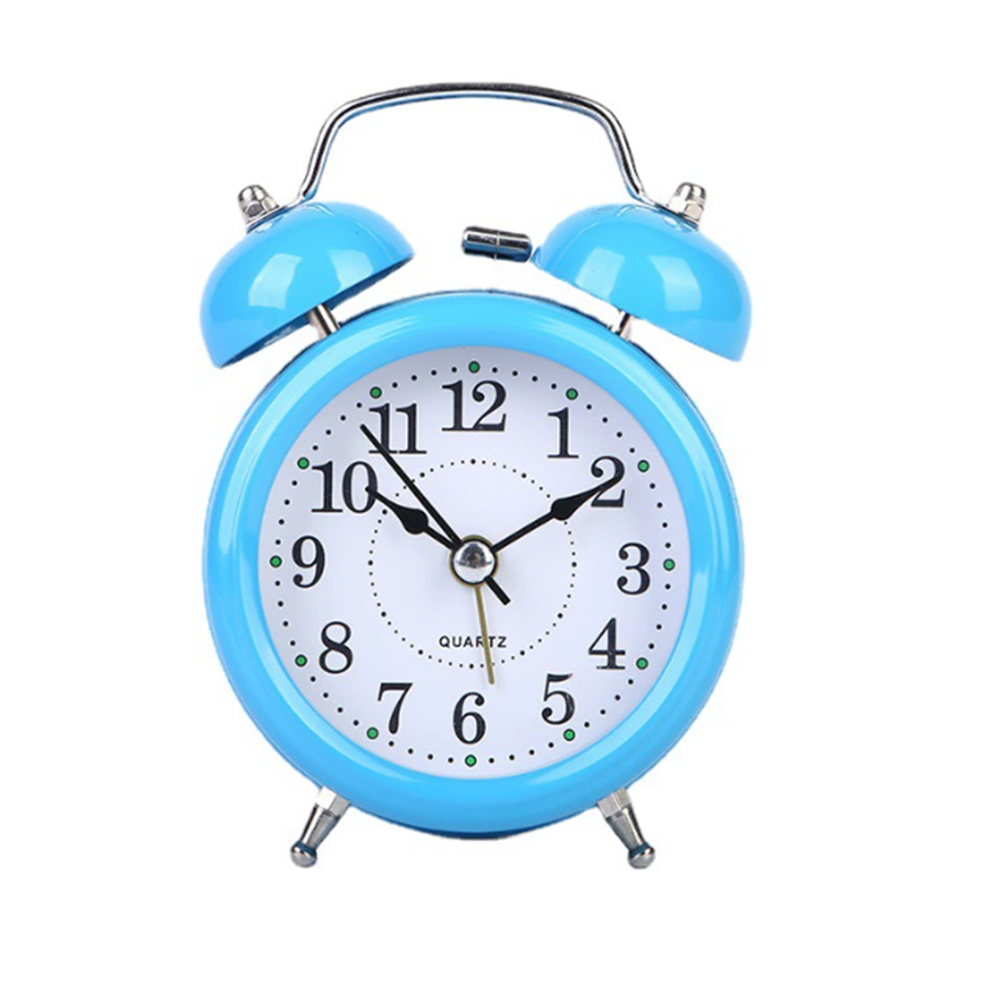 Metal Double-Ear Bell Alarm Clock 3