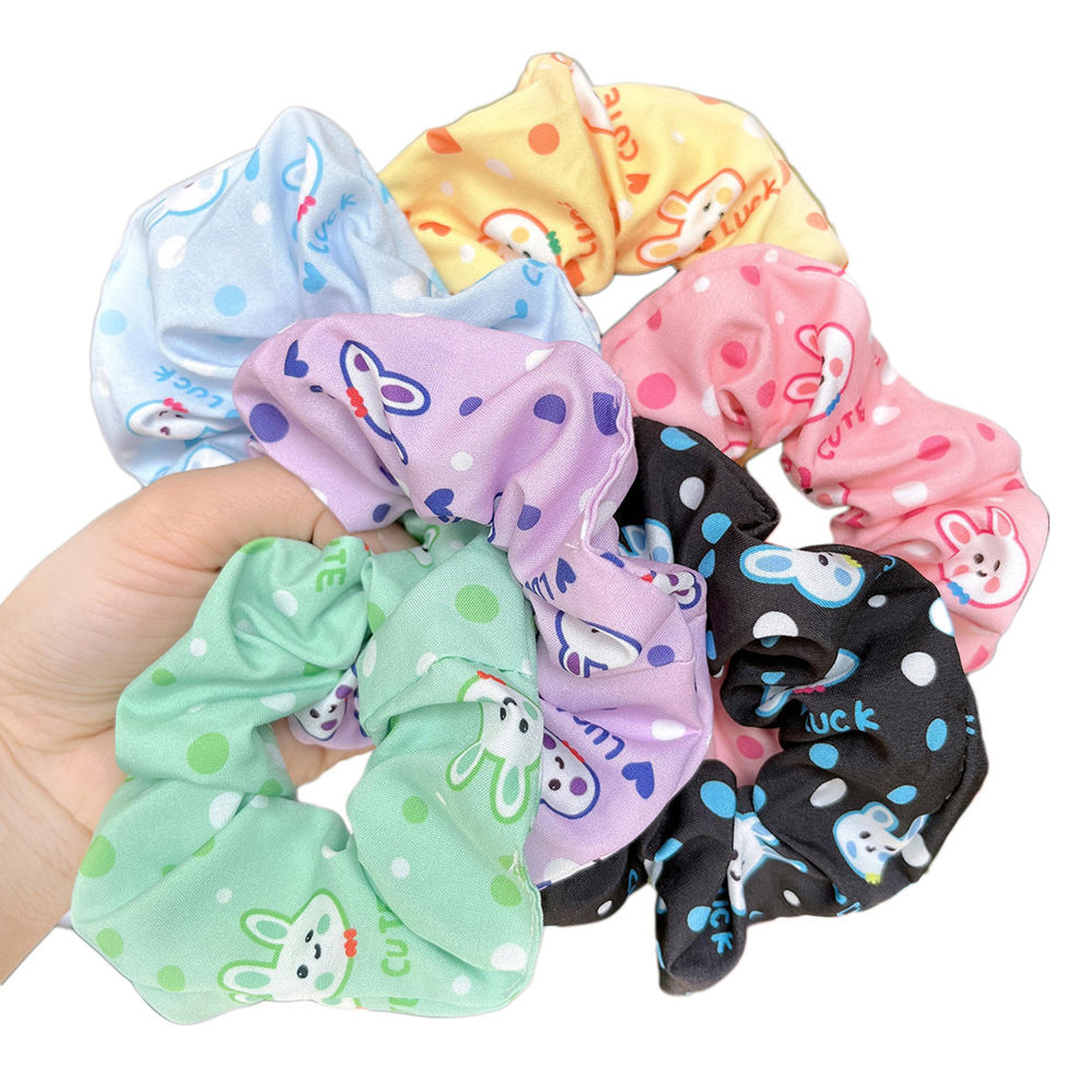 Custom Elastic Hair Scrunchie 2