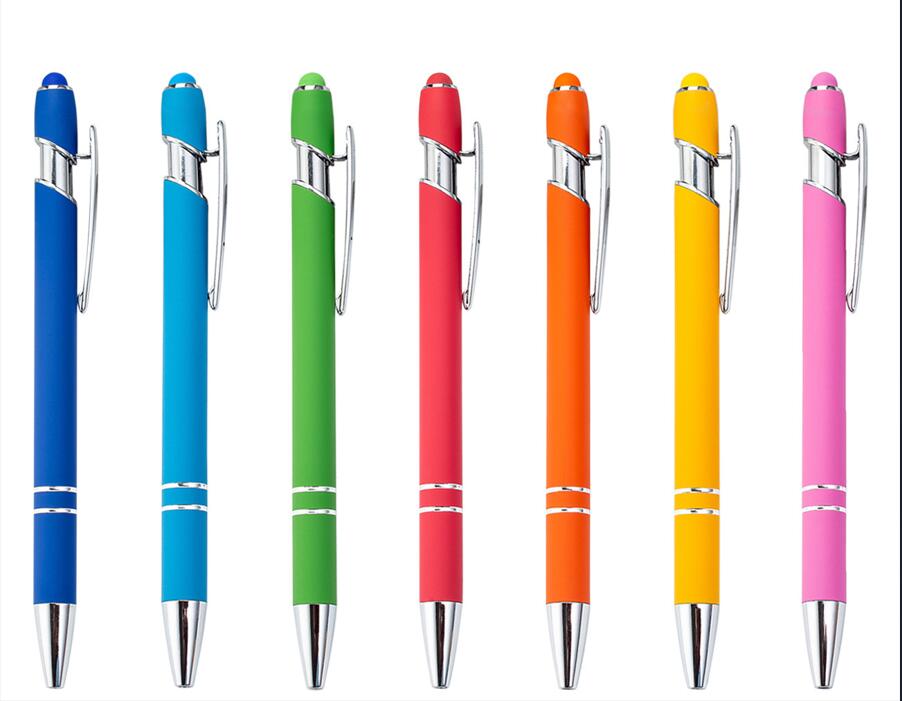 2 In 1 Stylus Retractable Ballpoint Pen with Stylus tip 1