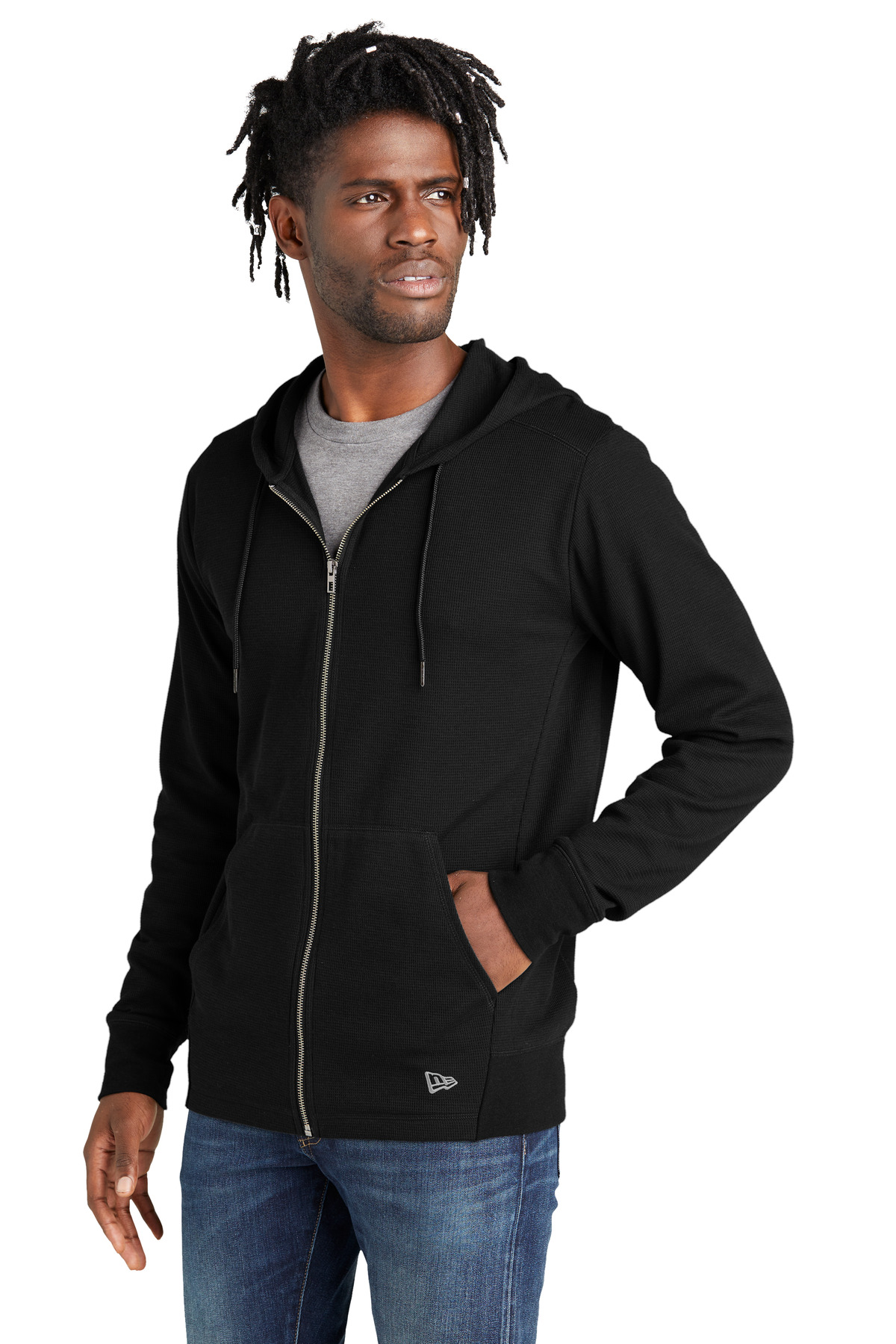 Thermal Full-Zip Hoodie