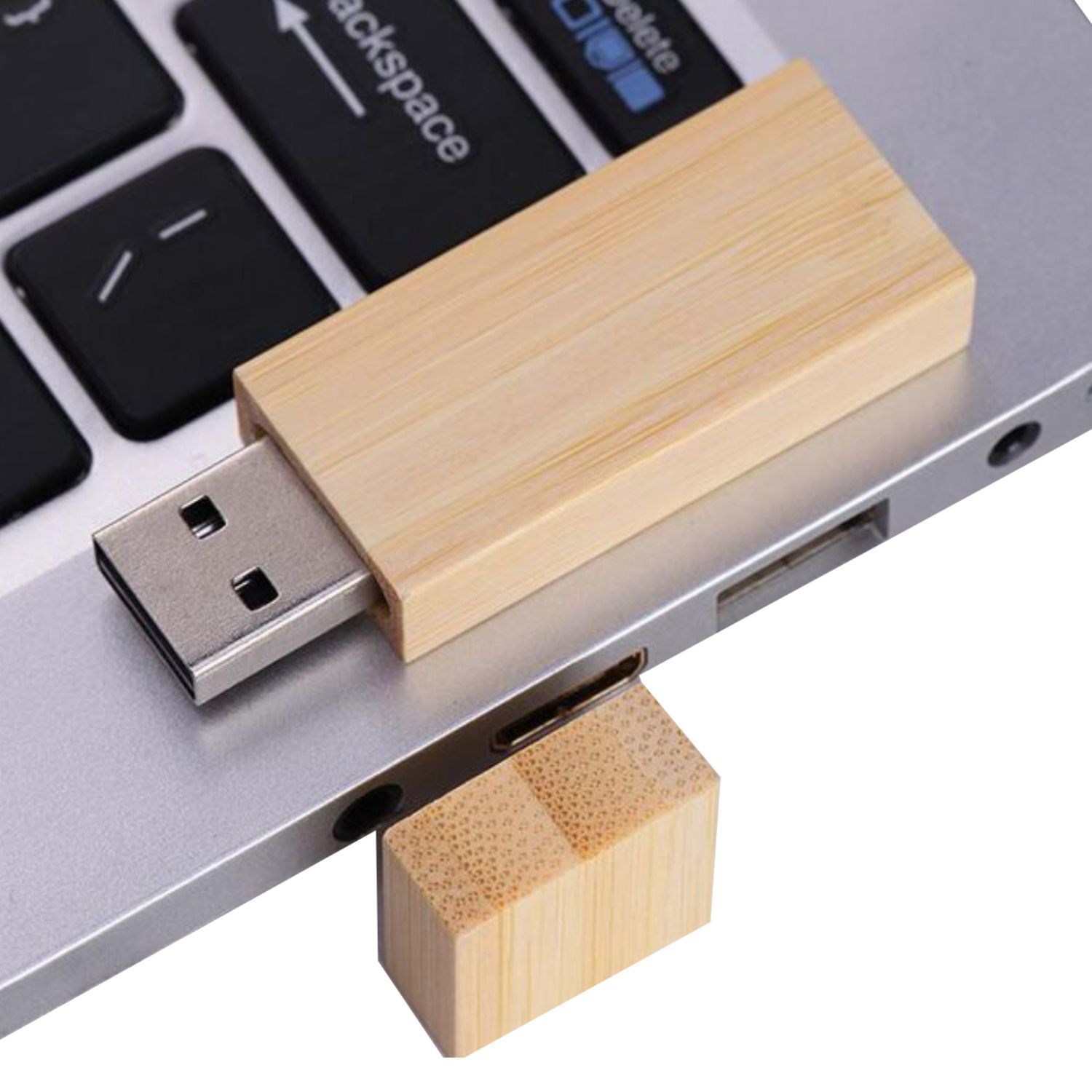 Slim Wooden USB Flash Drive 6