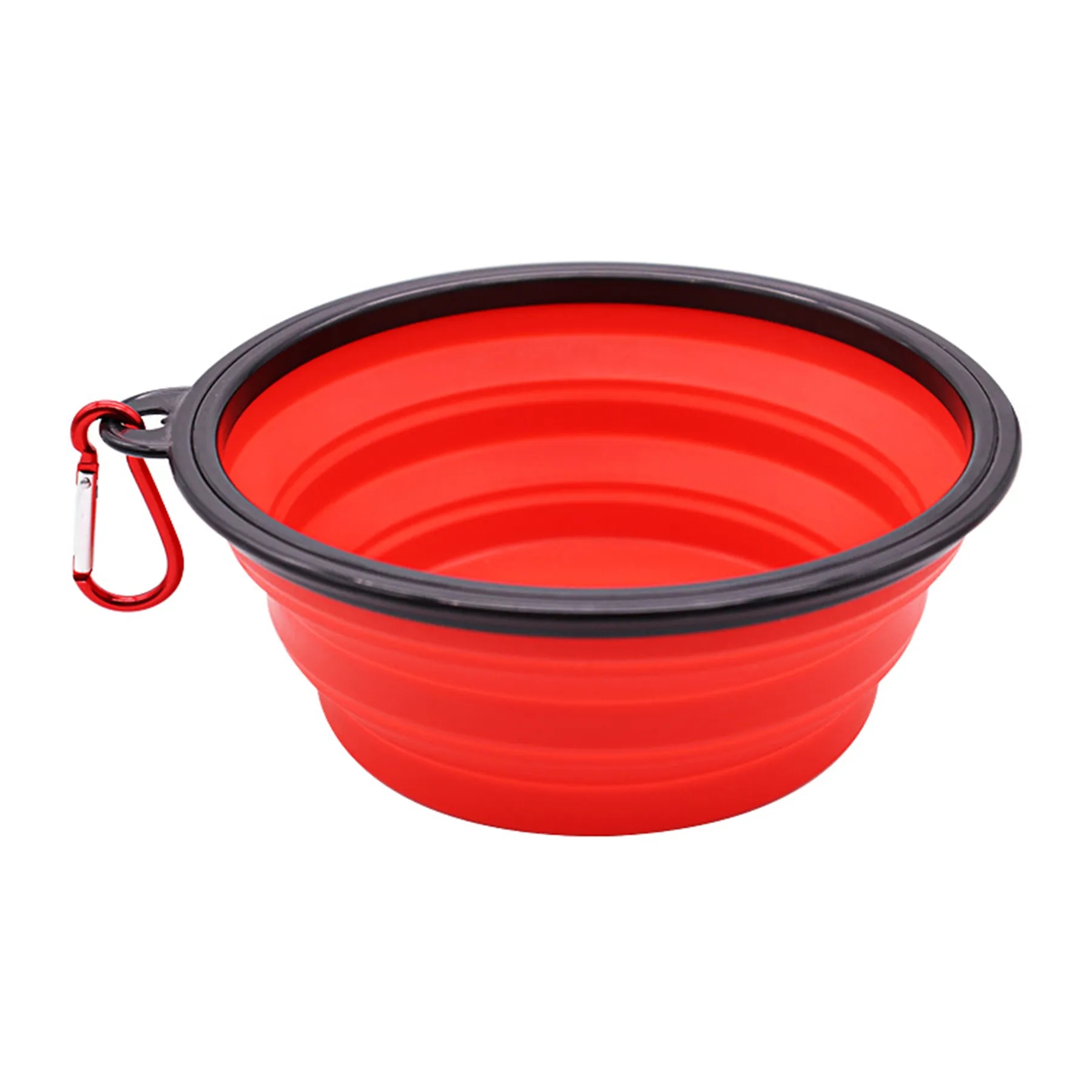 Collapsible Pet Dog Bowls with Carabiner 12