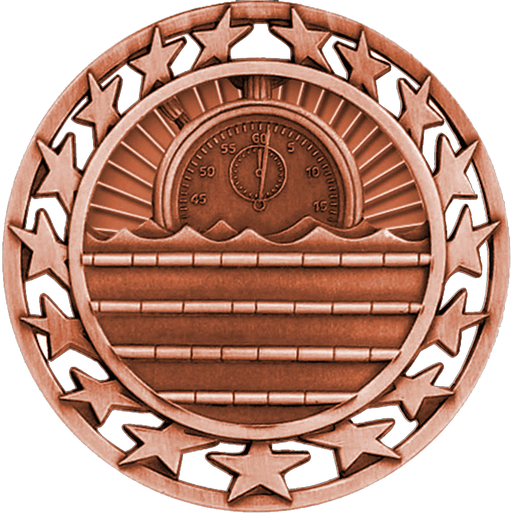Stock Star Sports Medals: Swimming 5