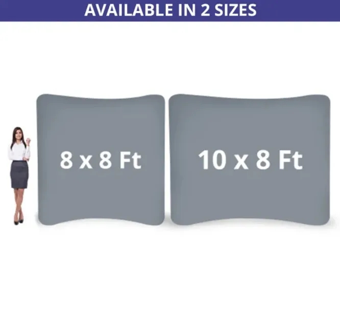 Curve Pillowcase backdrop -double side Package (10' x 8') 4