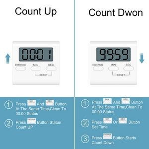 Digital Count Down And Count Up Timer With Kickstand 13