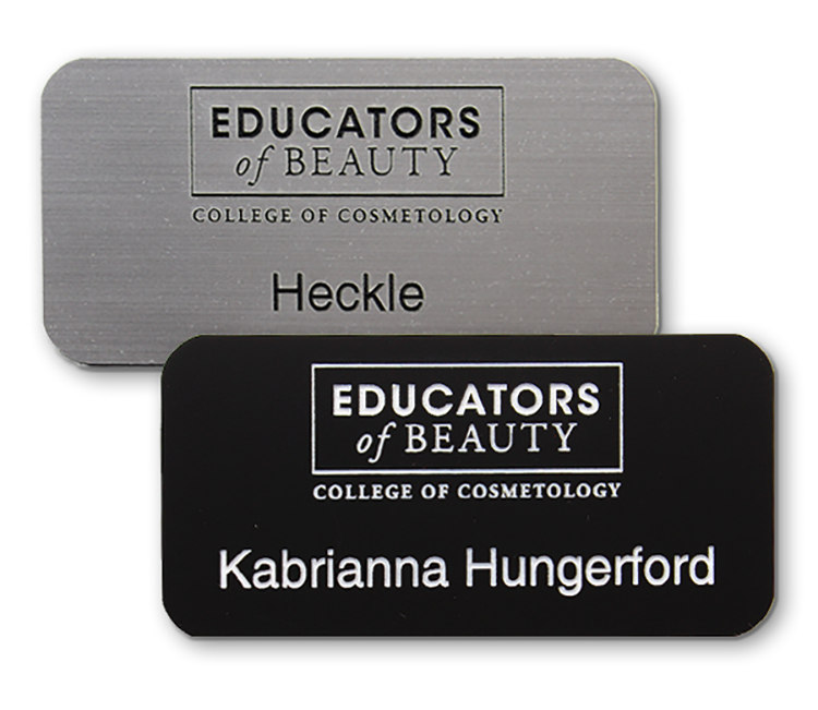 The Sparta engrave only name badge 1.5"x3" 3