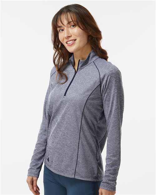 Women's Space Dyed Quarter-Zip Pullover - A594 1