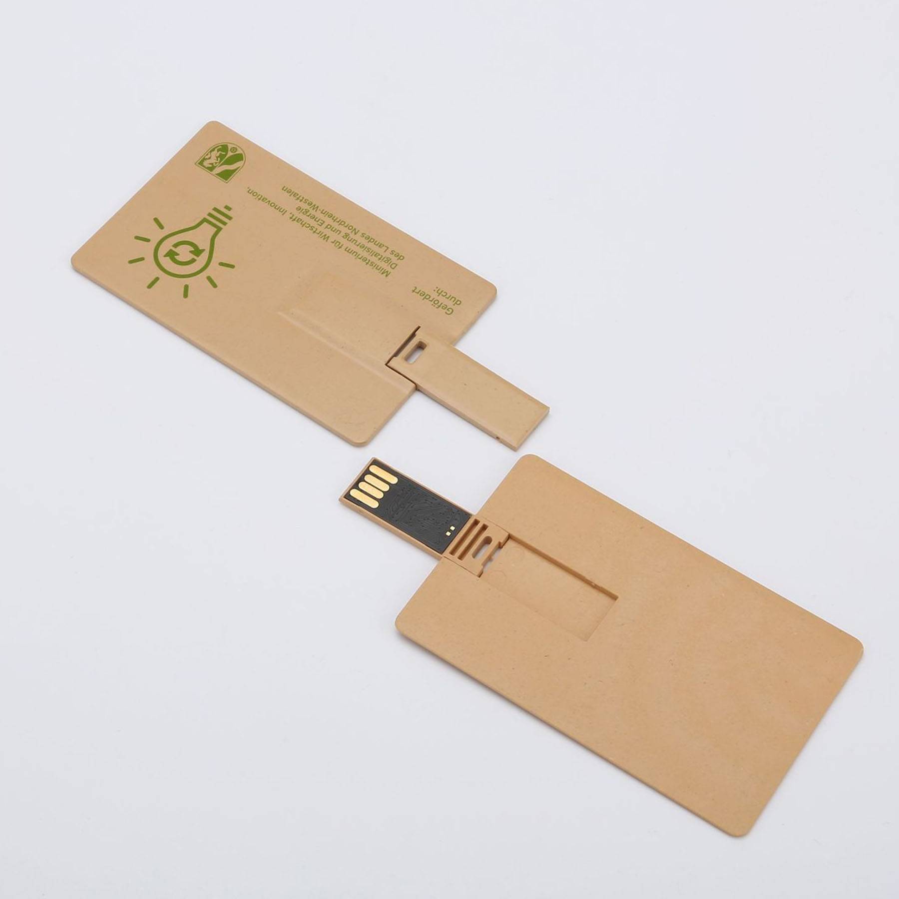 Wooden Business Card Shaped USB Flash Drive 4