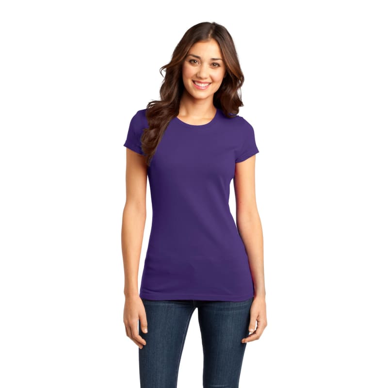 District Women's Fitted Very Important Tee . 132