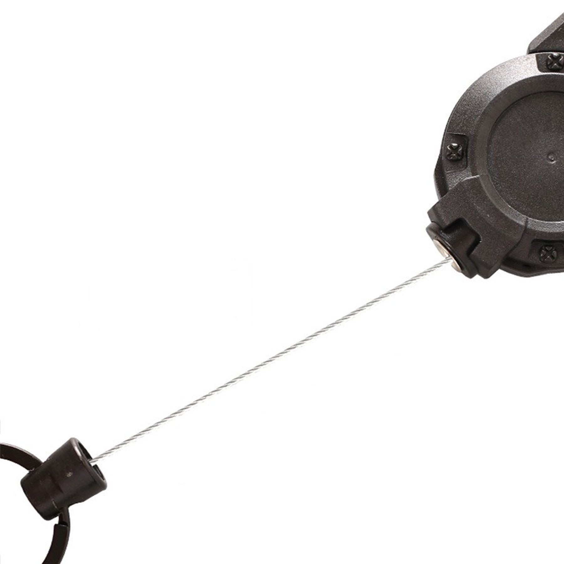 Retractable Key Chain With Steel Cable Climbing Key Ring 6
