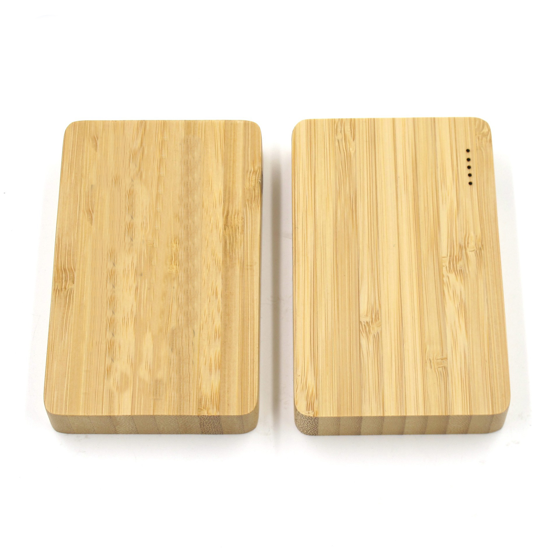 Bamboo 5000 mAh Dual Port Power Bank with Wireless Charger 7