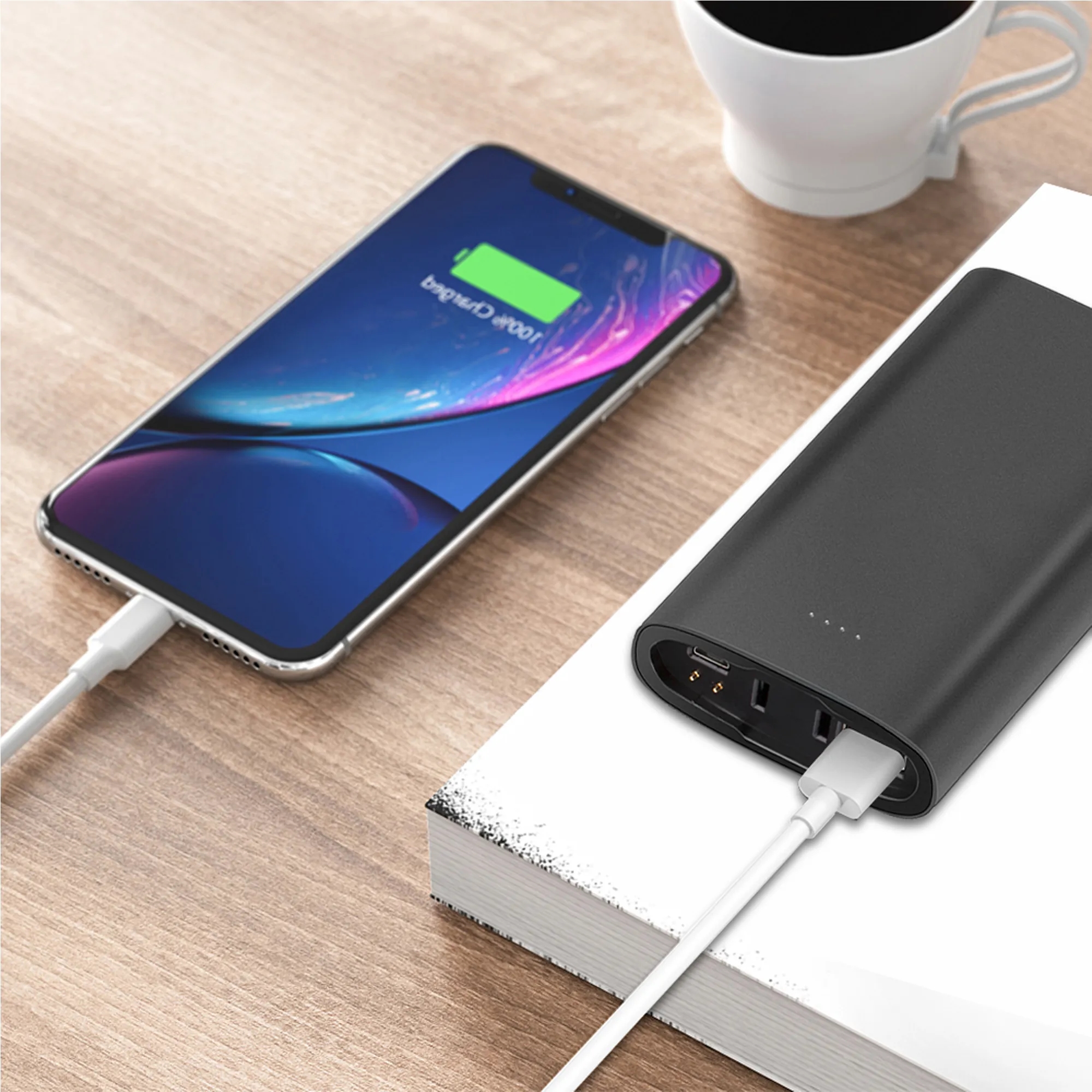 Ormesa 10,000mAh Powerbank & Wall Charger 4