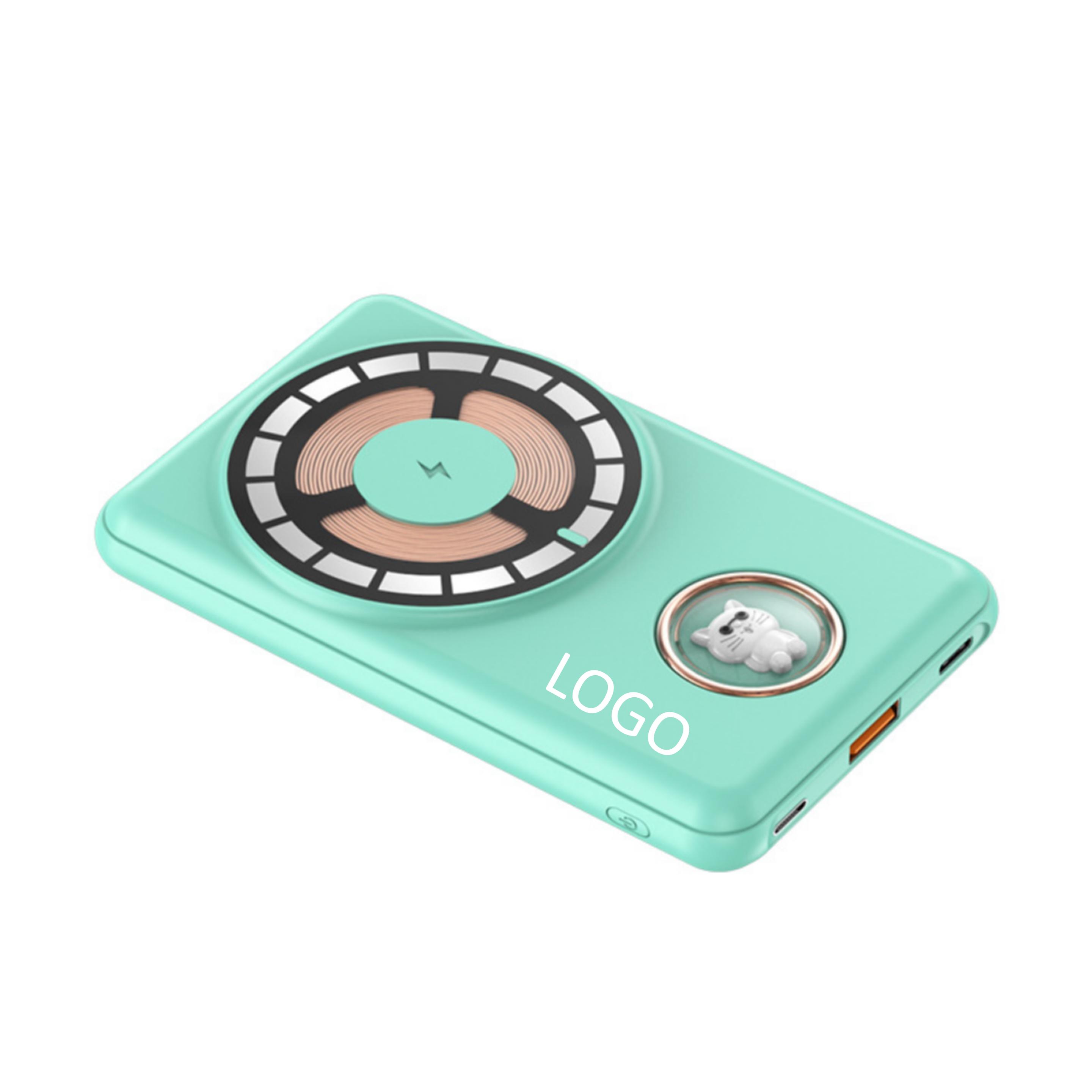 Magnetic wireless charging power bank with stand 2