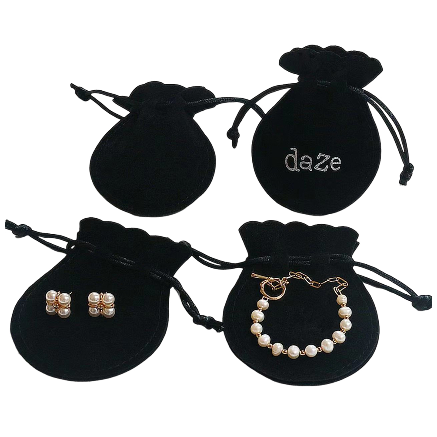 Velvet Drawstring Gift Pouch 3