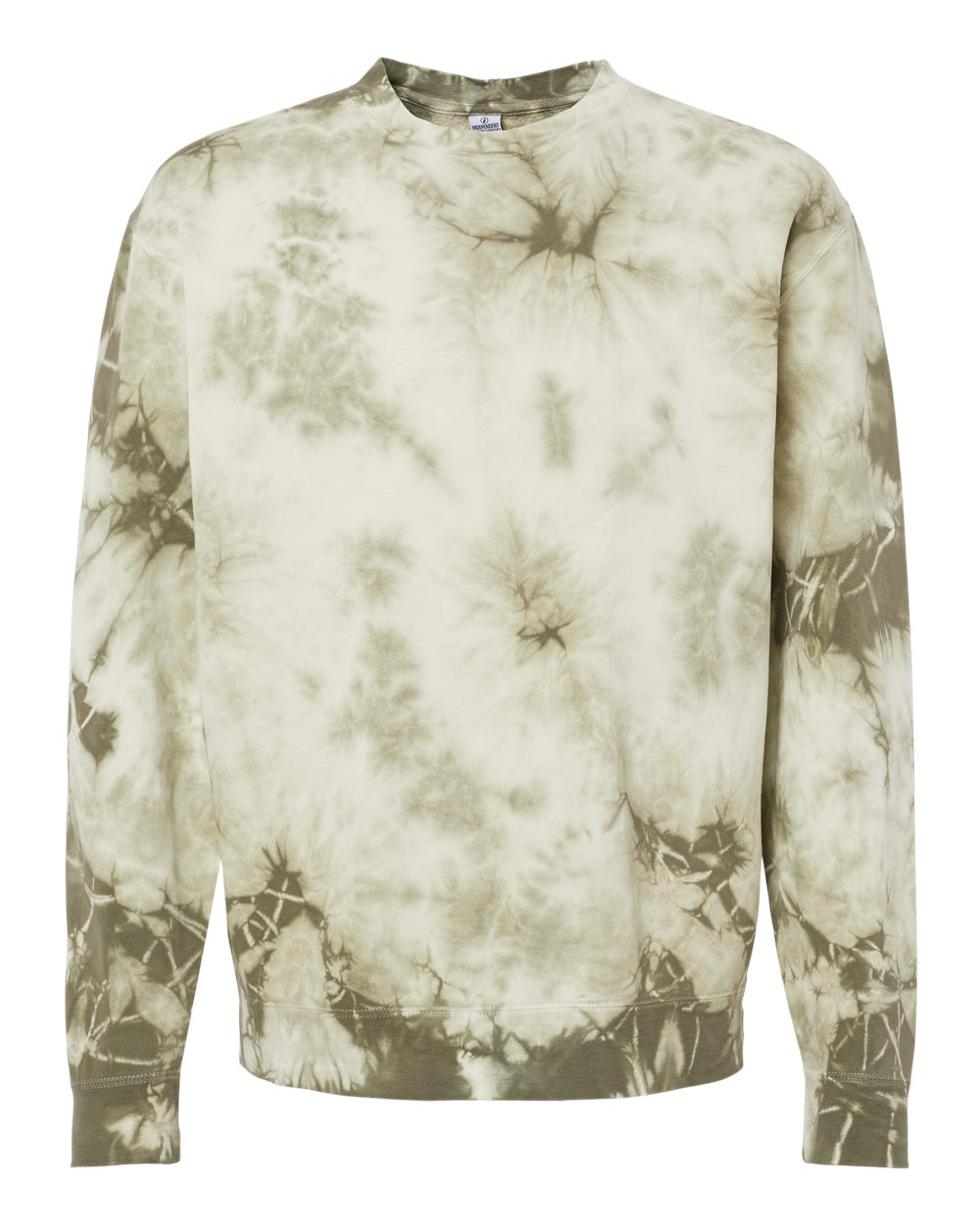 Unisex Midweight Tie-Dyed Crewneck Sweatshirt - PRM3500TD 37
