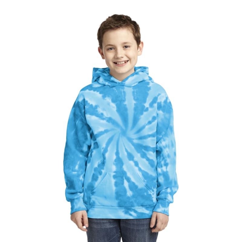 Port & Company Youth Tie-Dye Pullover Hooded Sweatshirt. 41