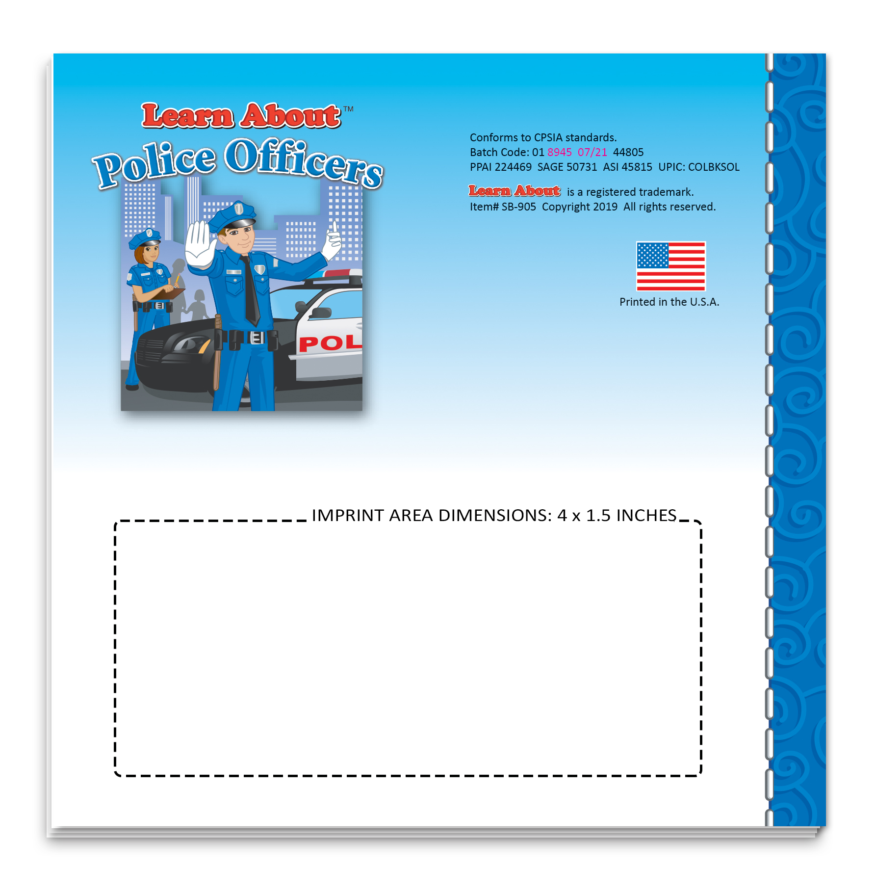 Learn About Police Officers Storybook 5