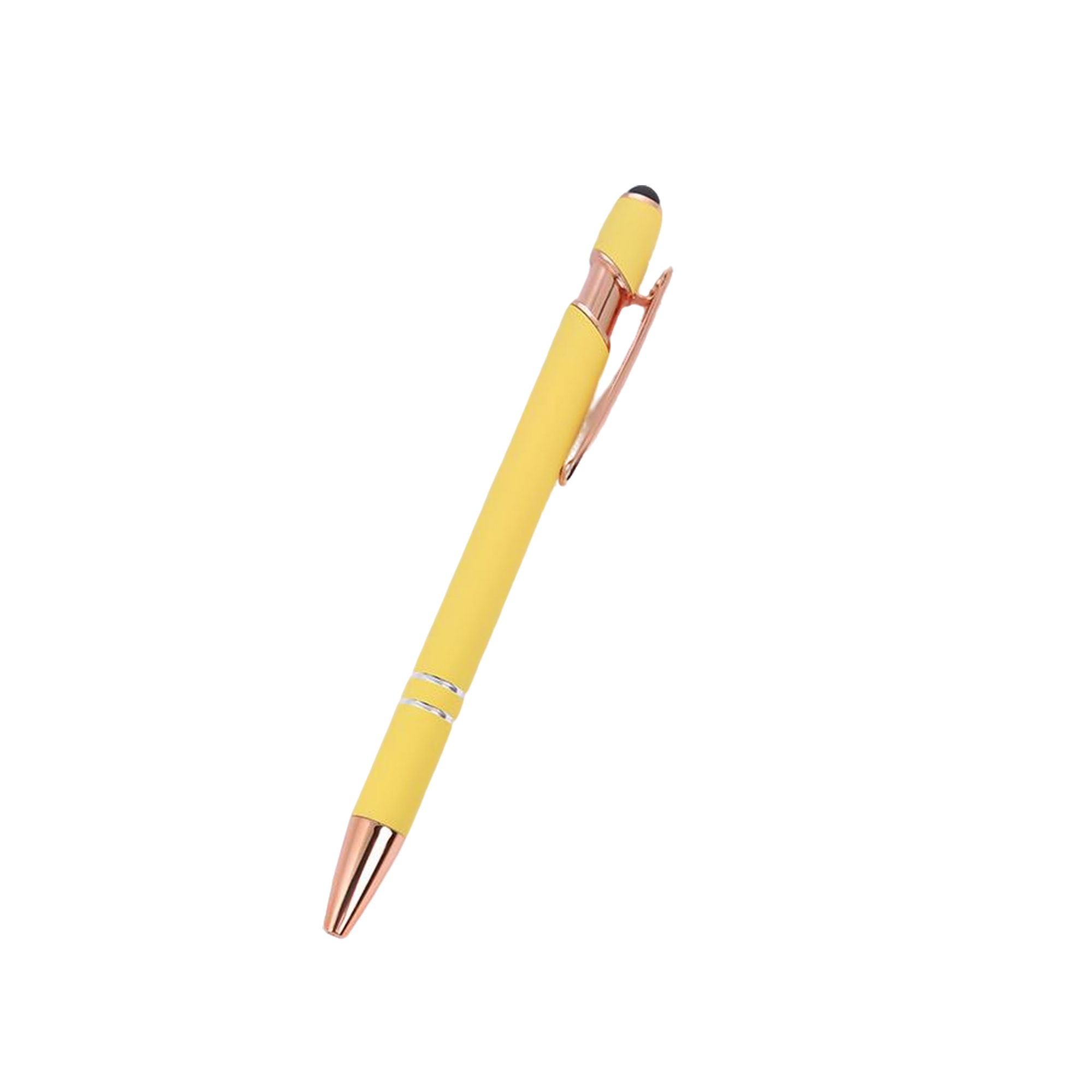 Aluminum Rod Ballpoint Pen With Retractable Press Design 19