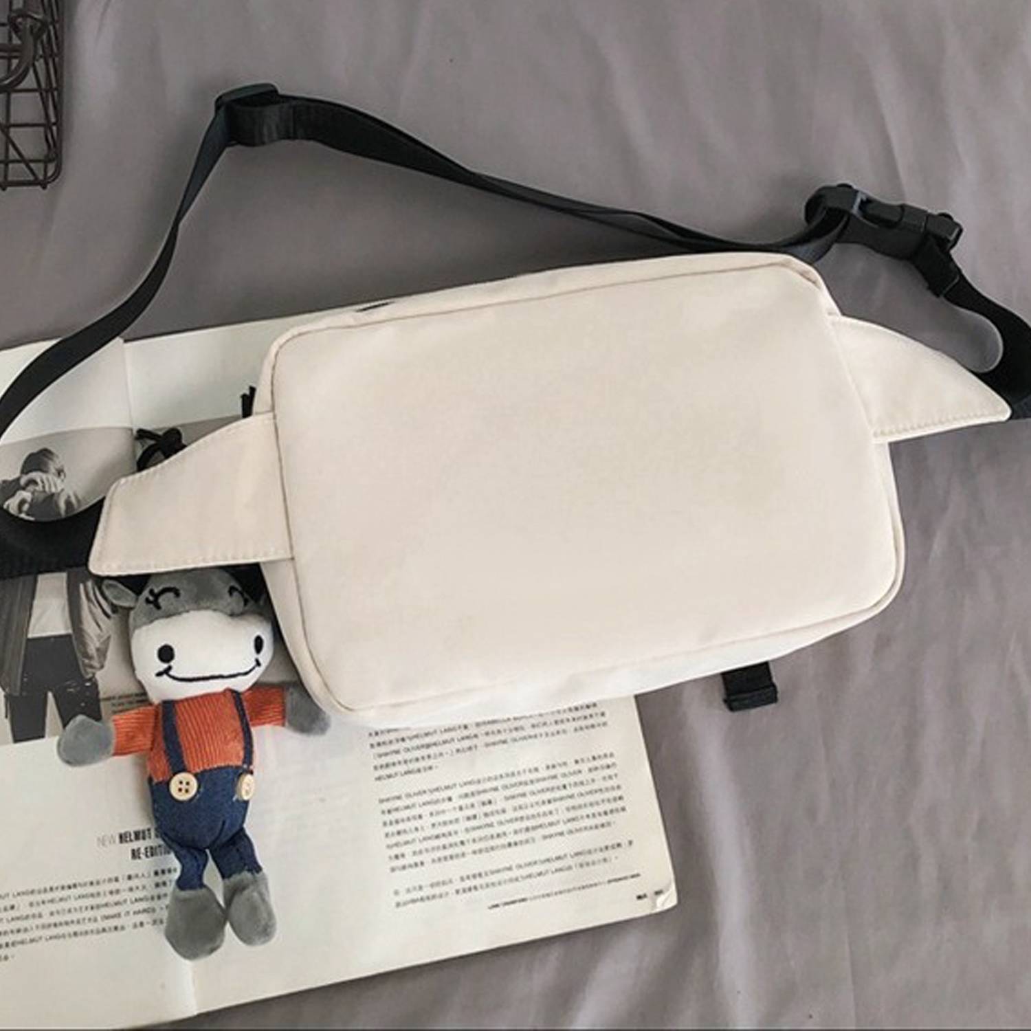 Versatile Trendy Waterproof Casual Nylon Sports Fanny Pack 4