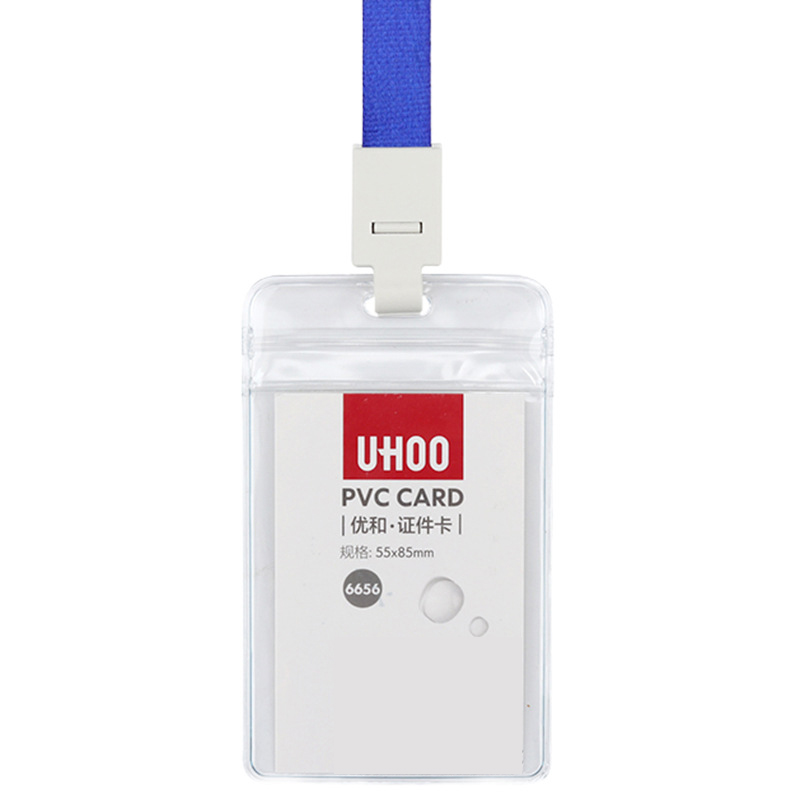 PVC Transparent ID Card Badge Holder 7