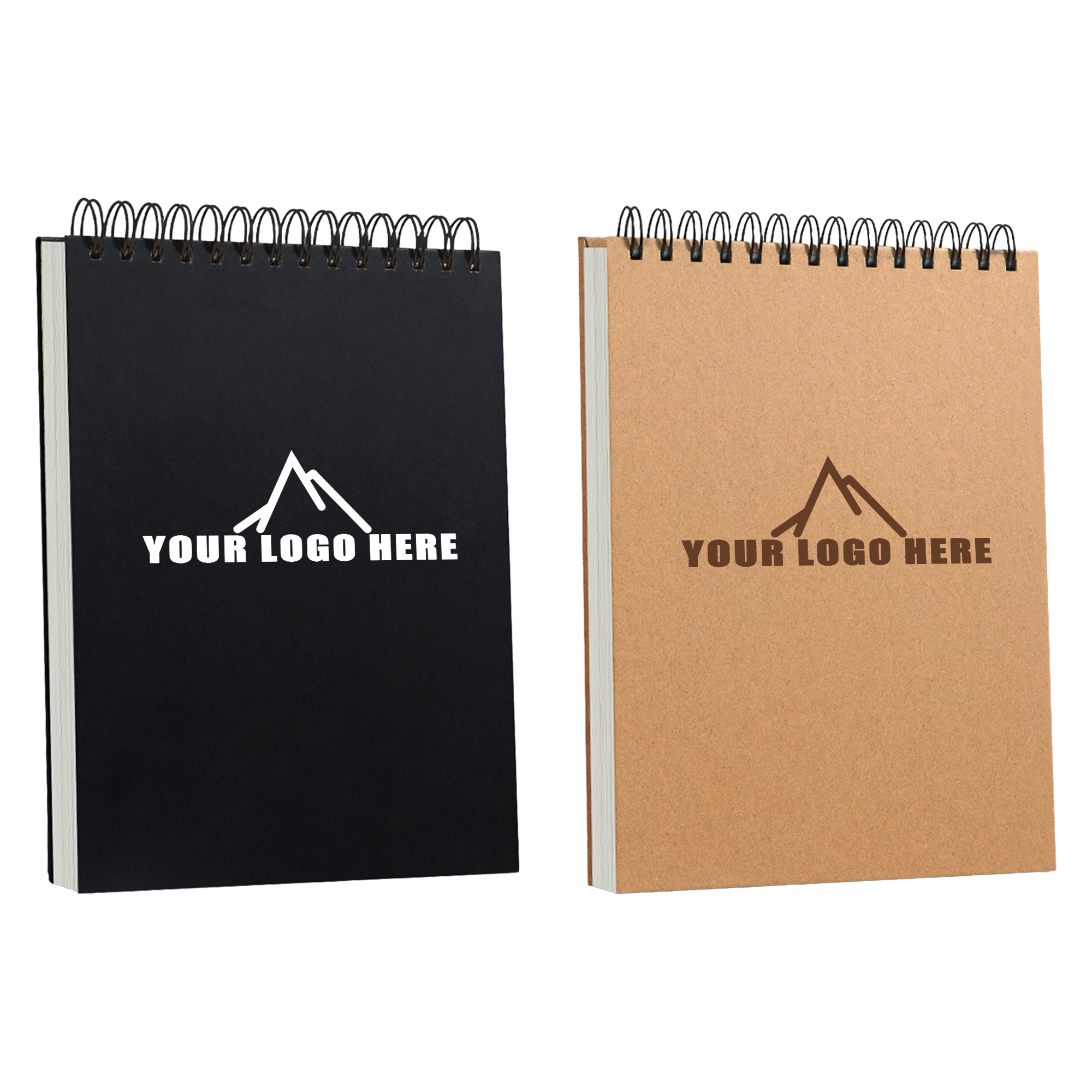 Custom 16K Spiral Bound Sketchbook 1