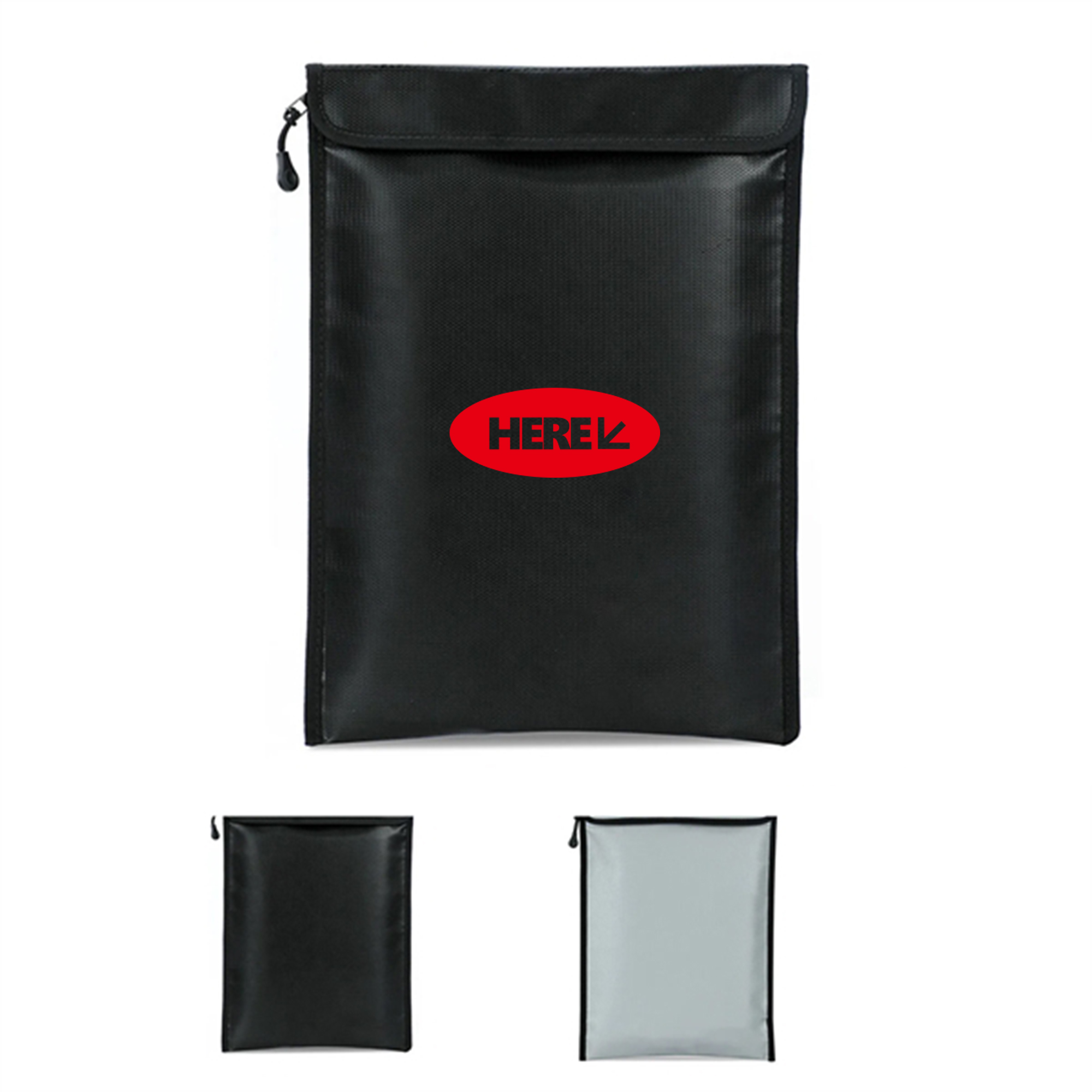 MOQ100 Insulated Thermal Fireproof File Bag 1